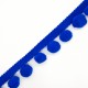 Fleco madroño acrílico fabricación nacional color azulón