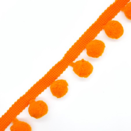 Fleco madroño acrílico fabricación nacional color naranja