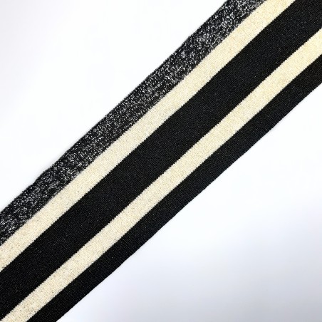 Patente elástica cinturilla, puños y bajos. Especial pantalones y faldas.