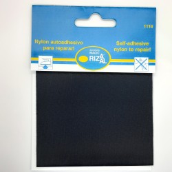 Tejido reparador autoadhesivo Rizaal de color negro 2