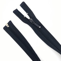 Cremallera separador fina malla 3 de color gris 2