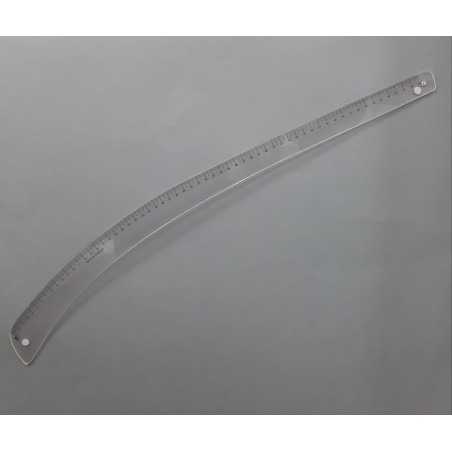 Tiro de cadera impresa en mm y cms