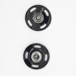 Broche presión negro esmaltado de 2,5 cms 2