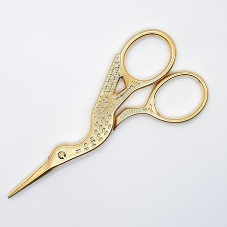 Tijera especial para bordar Garza Nº 3,5 de acero inoxidable 