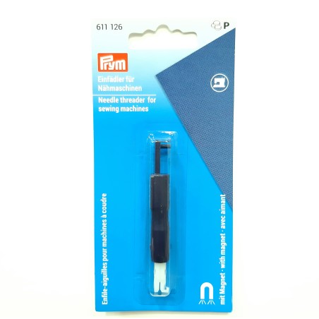 Enhebrador con imán para máquinas de coser Prym