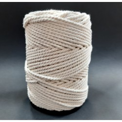 Cordón crudo para técnica macramé de 3 mm 
