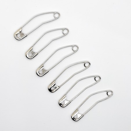 Imperdible curvado de 38 mm y acero templado especial para patchwork