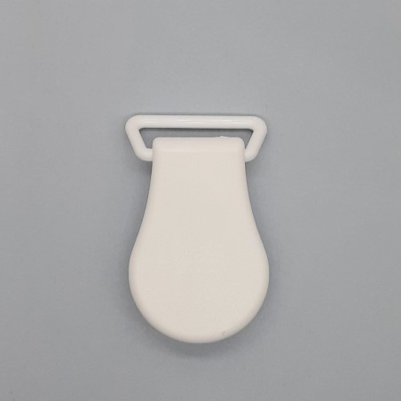 Pinza tirantes plástica fuerte y resistente para cintas, chupetes, menajes del hogar,..