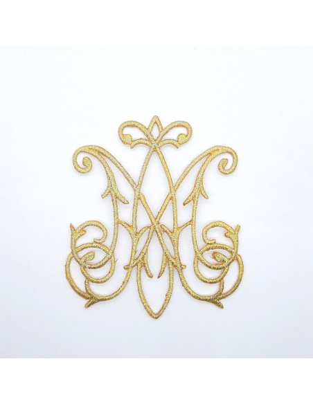 Aplicación metalizada oro