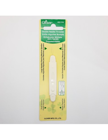 Enhebrador múltiple para agujas clover