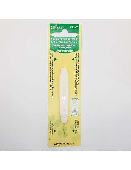 Enhebrador múltiple para agujas clover