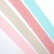 Cinta espiga algodón de color decorativa de 22 mm