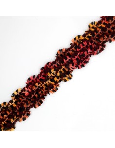 Pasamanería multicolor 2,5 cms ondas  2