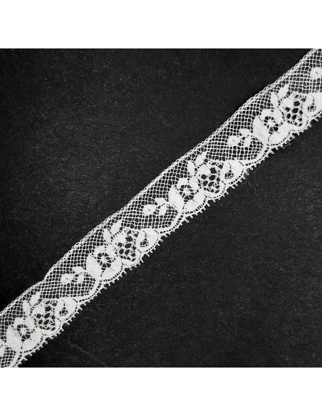 Encaje valencie blanco Nº 20 de 16 mm