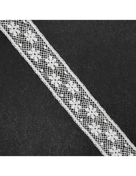 Encaje valencie blanco Nº 23 de 14 mm