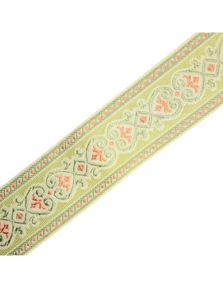 Greca de color verde decorativa de 6 cms