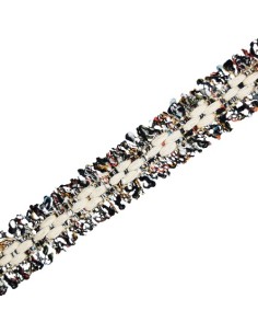 Galón pasamanería multicolor 2,5 cms