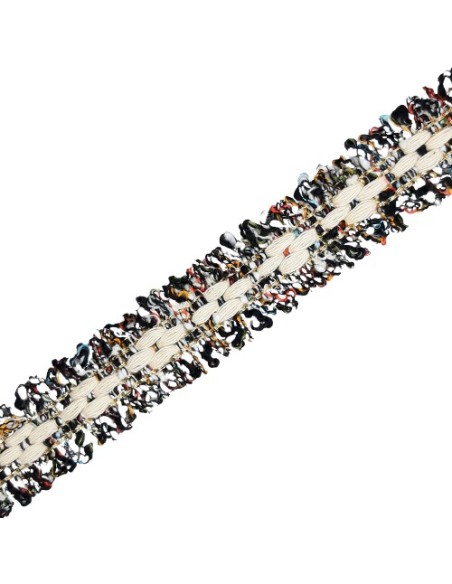 Galón pasamanería multicolor 2,5 cms