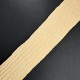 Trenza elástica rafia de color crudo de 50 mm especial para cinturones 