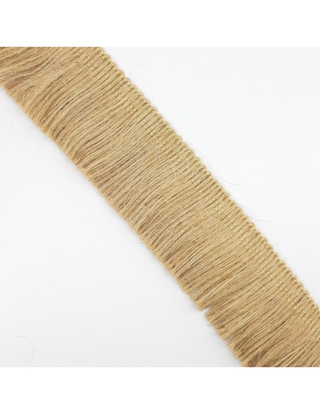 Fleco rústico de yute de 5 cms