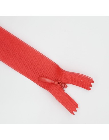 Cremallera invisible malla 3 cerrada coral
