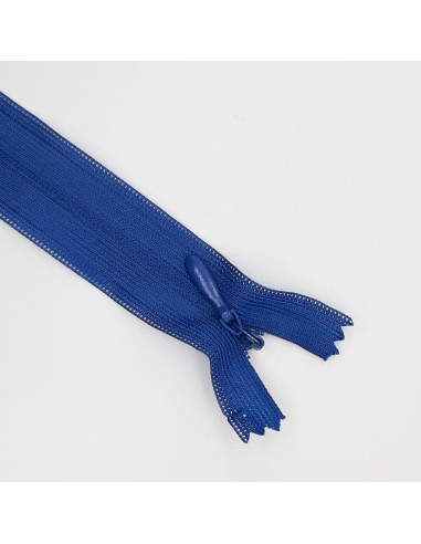 Cremallera invisible malla 3 cerrada azulón