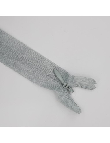 Cremallera invisible malla 3 cerrada gris