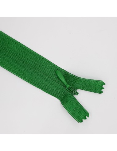 Cremallera invisible malla 3 cerrada verde billar 