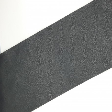 Bies elástico ecopiel de color negro de 10 cms