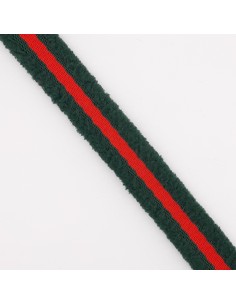 Cinta tejida fleco rayas Gucci 2 cms
