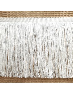 Fleco torzal de seda con suave brillo color negro de 15 cms 2