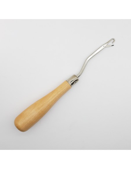 Aguja para tejer alfombras