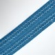 Greca especial para tapicería de 4,5 cms y color azul Francia