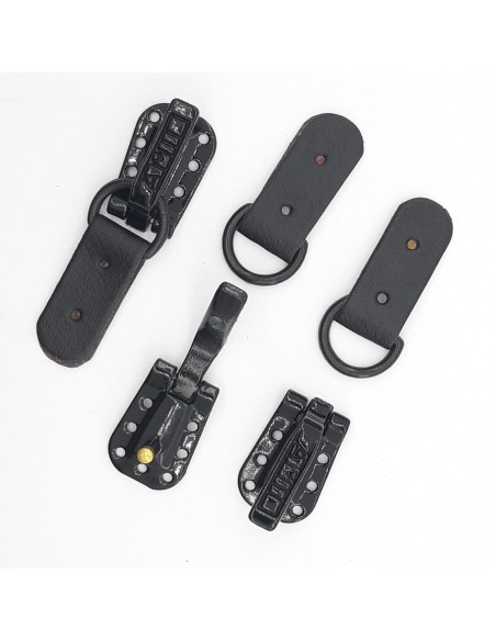 Cierre broche peletero color negro