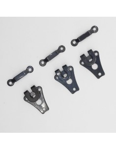 Corchete cierre para pantalón color negro