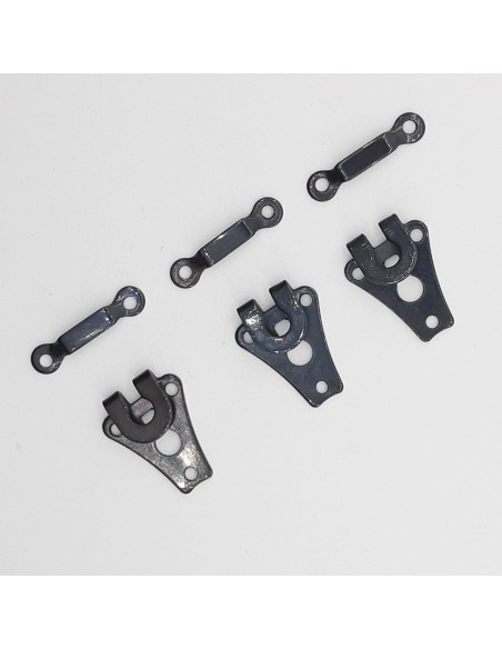 Corchete cierre para pantalón color negro