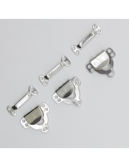 Corchete cierre para pantalón níquel