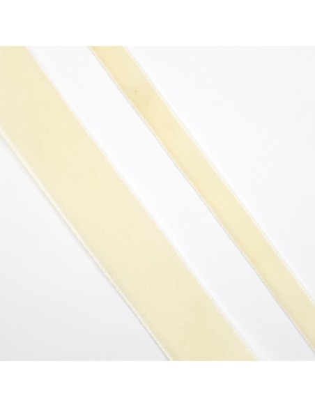 Cinta de terciopelo crudo