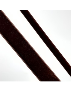 Cinta de terciopelo marrón