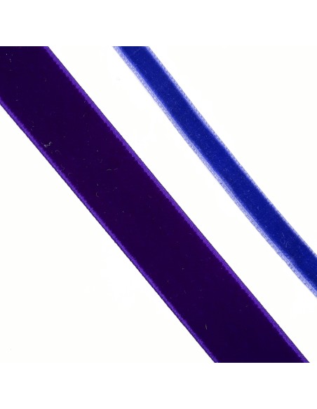 Cinta de terciopelo morado