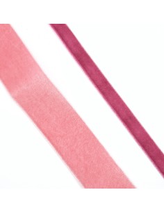 Cinta de terciopelo rosa