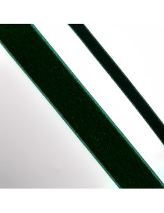 Cinta de terciopelo verde botella