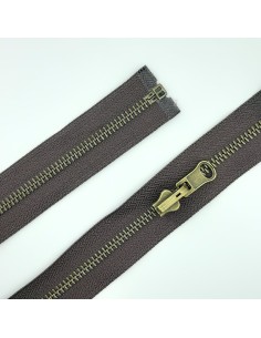 Cremallera reversible separador negro 80 cms 2