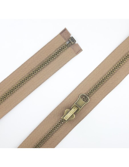 Cremallera reversible separador camel.