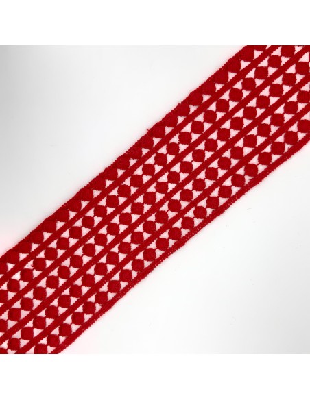 Cinta galón con círculos 7 cms