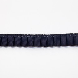 Volante plisado faya decorativo azulón 2