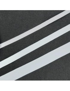 Cinta goma elástica blanca