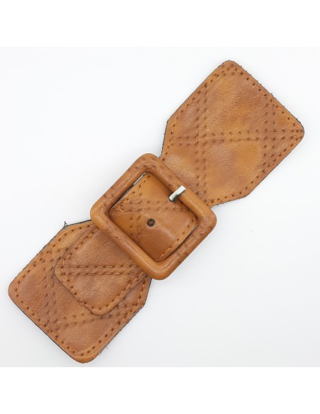 Trabilla polipiel 13 x 4,5 cms camel