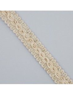 Pasamanería lino 1,6 cms 2