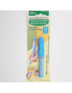 Marcador de tela en polvo Clover Azul